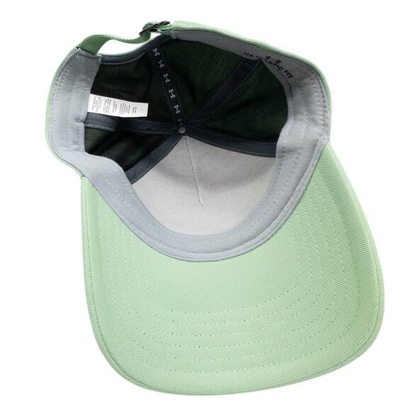 UNDER ARMOUR Logo FLEX FIT WOMENS Hat Cap SAGE GREEN - Picture 4 of 4